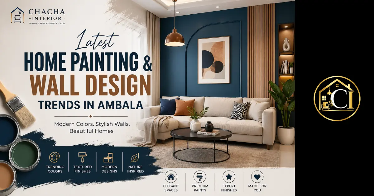 Latest Home Painting & Wall Design Trends in Ambala 
