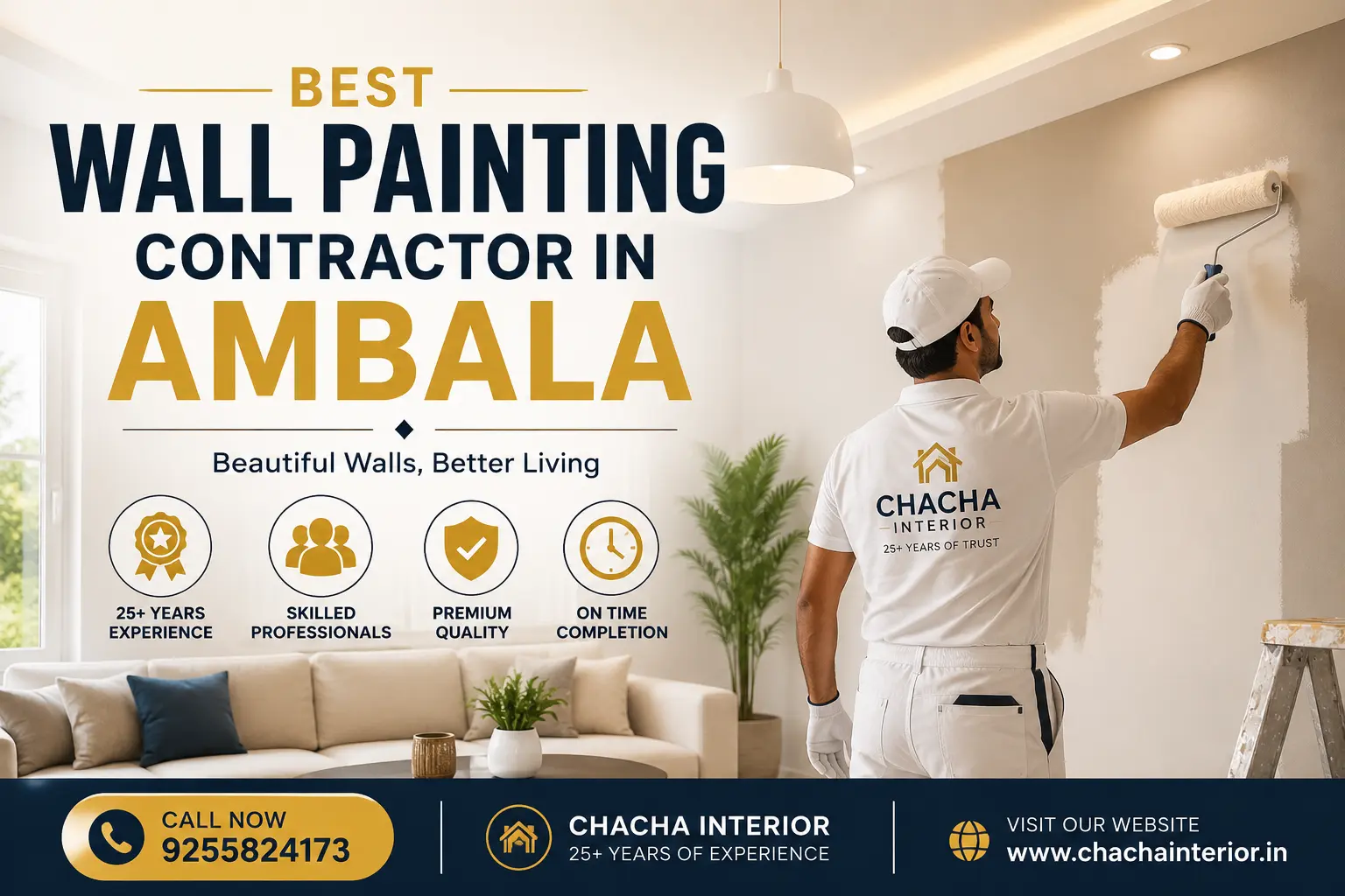 Best Wall Painting Contractor in Ambala – Complete Guide to Professional Painting Services 1 Best Wall Painting Contractor in Ambala
